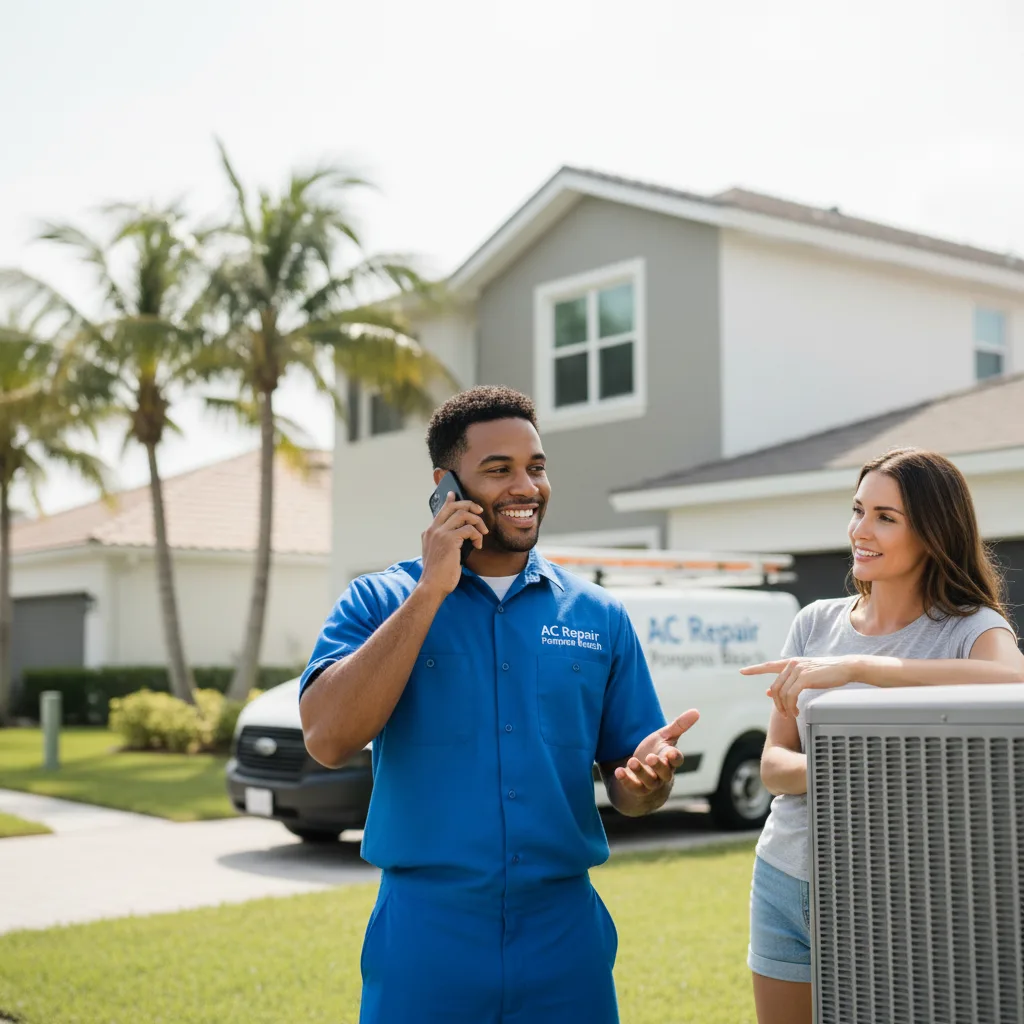 AC Repair Pompano Beach customer support in Fletcher